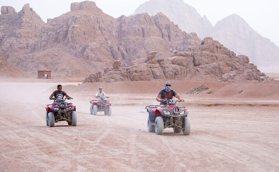 ATV and Camel Ride Adventure to Echo Mountain in Sharm El Sheikh