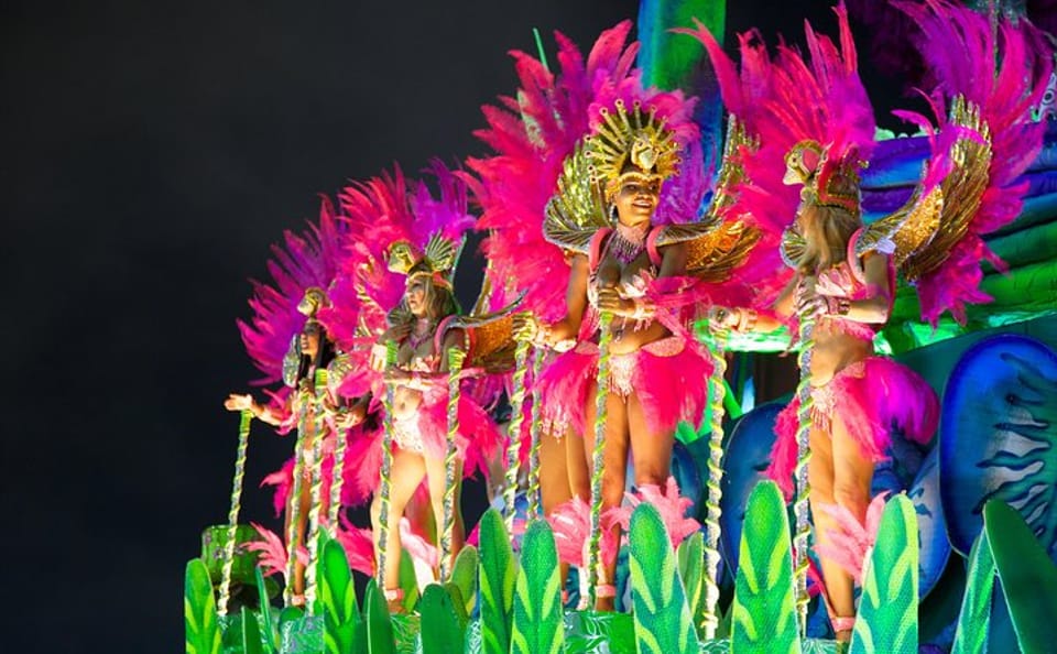 Carnival Parade Grandstand Ticket in Rio de Janeiro