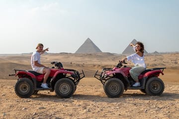 Camel Ride and ATV Adventure at Pyramids of Giza