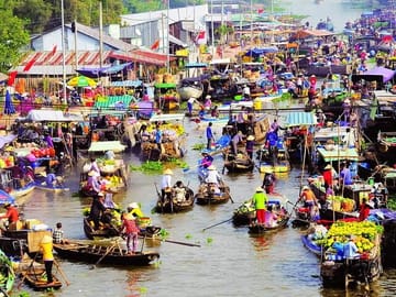 Private Full Day Floating Market from Ho Chi Minh City