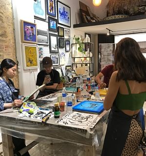 Tangier Arabic calligraphy workshop