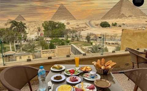 Dining with a View of the Pyramids in Cairo