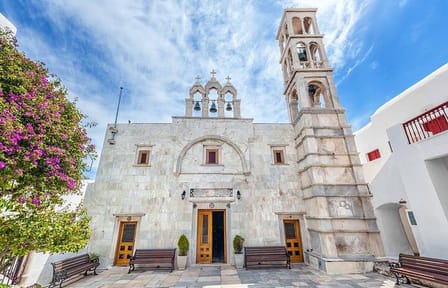 Mykonos Highlights Tour: Explore Ano Mera and Kalafati by Van