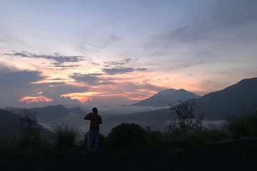 Sunrise View and Natural Hot Springs Tour in Bangli, Bali