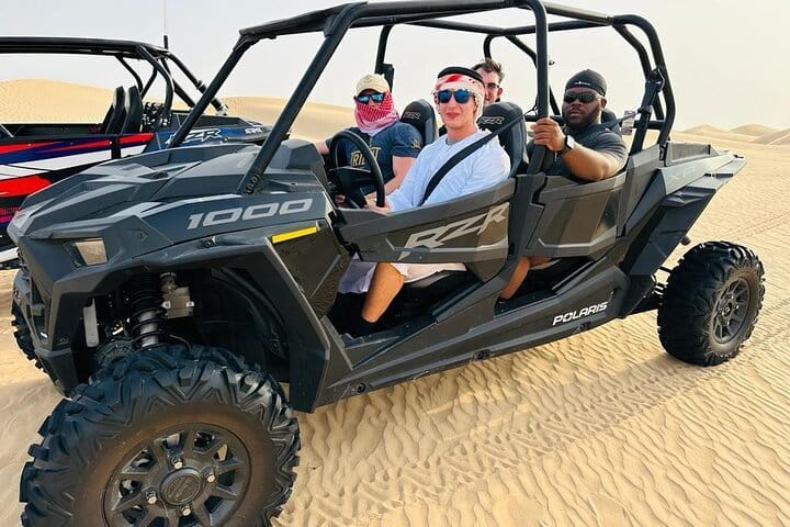 Dubai Desert Dune Buggy Adventure with Camel Ride Hotel Transfers 2