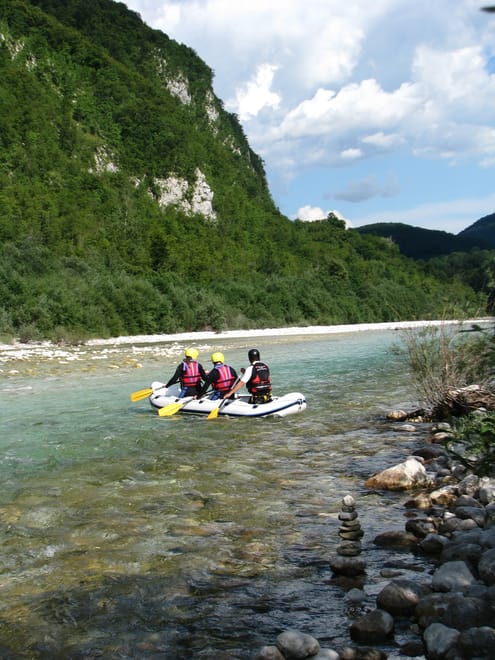 MINI RAFTING ON SOČA RIVER photo 2