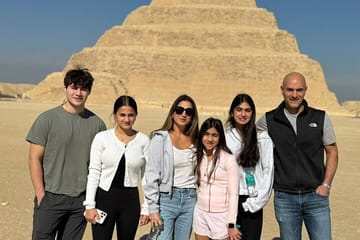 Private Day Tour of Saqqara and Dahshur Pyramids in Cairo