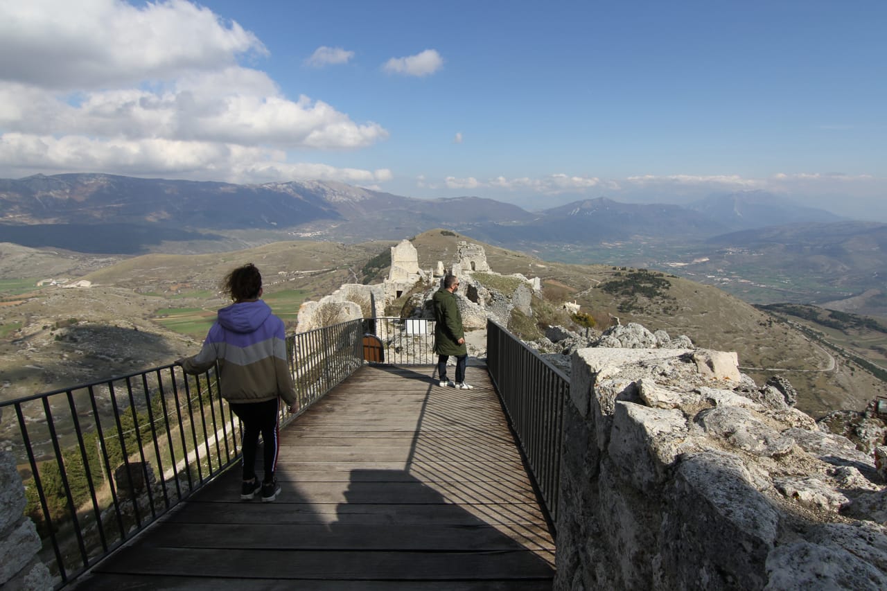 Panoramic view form Rocca Calacio