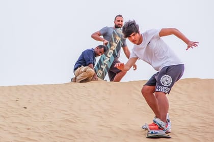 Classic Dubai Desert Safari with BBQ Dinner and Camp activities
