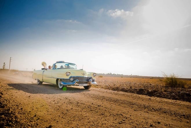 ½ Day : 1930’s Gentelman Vintage Car Ride & Camel Ride in Mythical Palm Groves | Private & Luxury 5