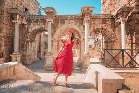 Antalya City Tour with Boat Trip and Waterfalls From Kemer