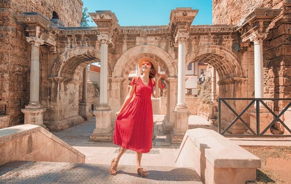 All-Inclusive Antalya City Tour with Boat Trip and Waterfalls