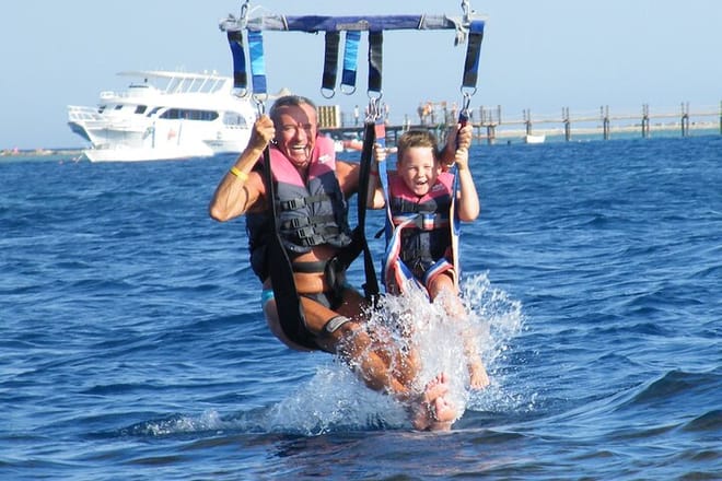 Fantastic Orange Bay &amp; Parasailing &amp; Water sports &amp; Snorkeling -Hurghada