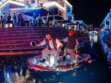 Land of Legends Night Show with Round Transfer in Antalya