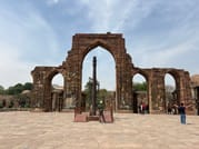Qutub minar iron pillar