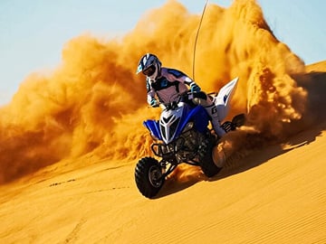 Morning Desert Safari with ATV Quad Bike and Camel Ride