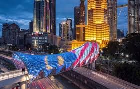 KL Evening Tour with Symphony Water Fountain Show and KL Tower