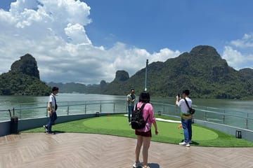 Luxury Day Cruise in Ha Long Bay and Lan Ha Bay