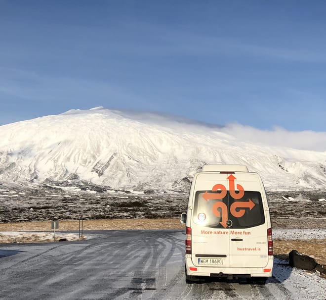 Snæfellsjökull volcano