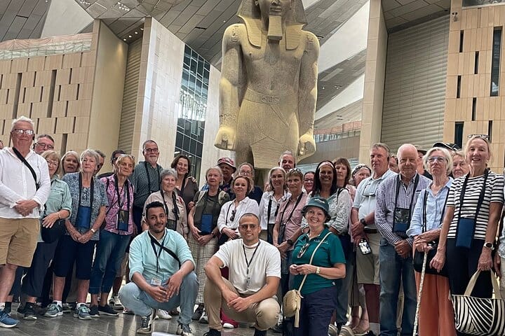 Hurghada to Cairo Private Tour Pyramids Grand Museum Camel Ride