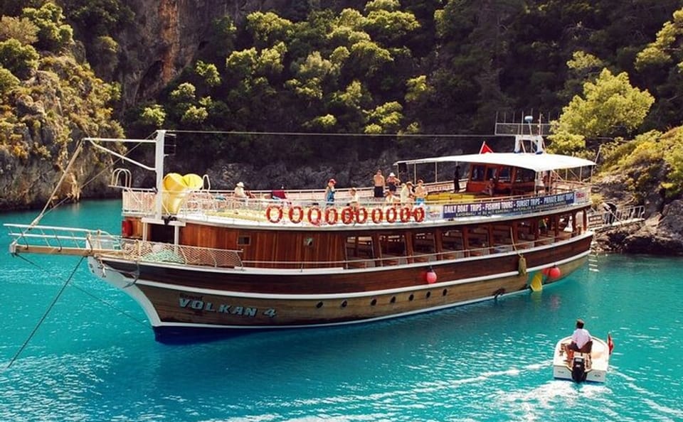 Butterfly Valley Boat Tour with Lunch from Fethiye
