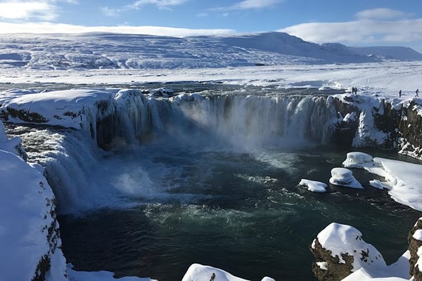 (RS) Lake Myvatn Day Tour and Godafoss Waterfall for Cruise Ships from Akureyri Port