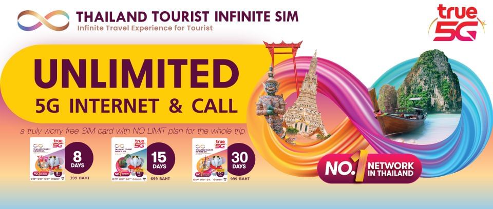 Bangkok: SIM Card with Unlimited Data Plan