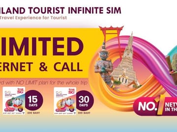 Bangkok: SIM Card with Unlimited Data Plan