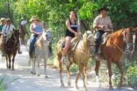 Ziplining and Horseback Riding Experience from Cancun and Playa del Carmen 4