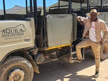 Full Day Big 5 Safari at Aquila Game Reserve from Cape Town