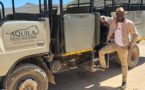 Full Day Big 5 Safari at Aquila Game Reserve from Cape Town