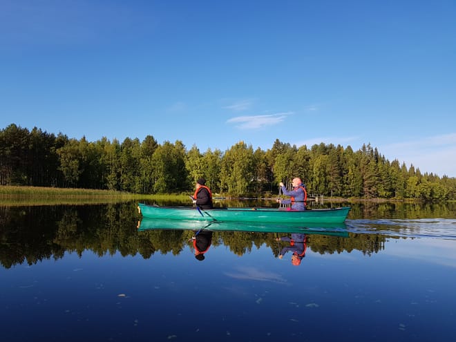 On the lake