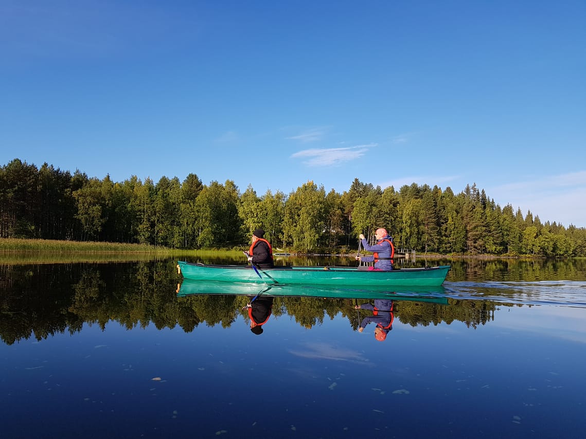 On the lake