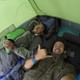 Camping in the trek
