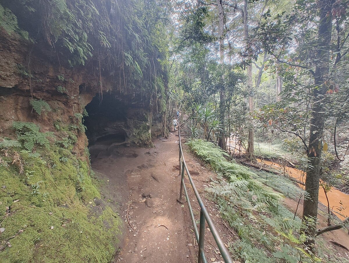A cave in Karura Forest