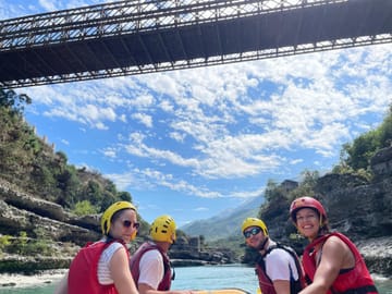 Rafting in Vjosa River – Permet