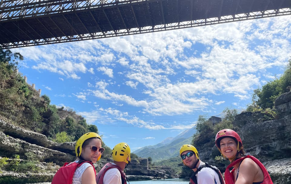 Rafting Adventure on the Vjosa River in Permet, Albania