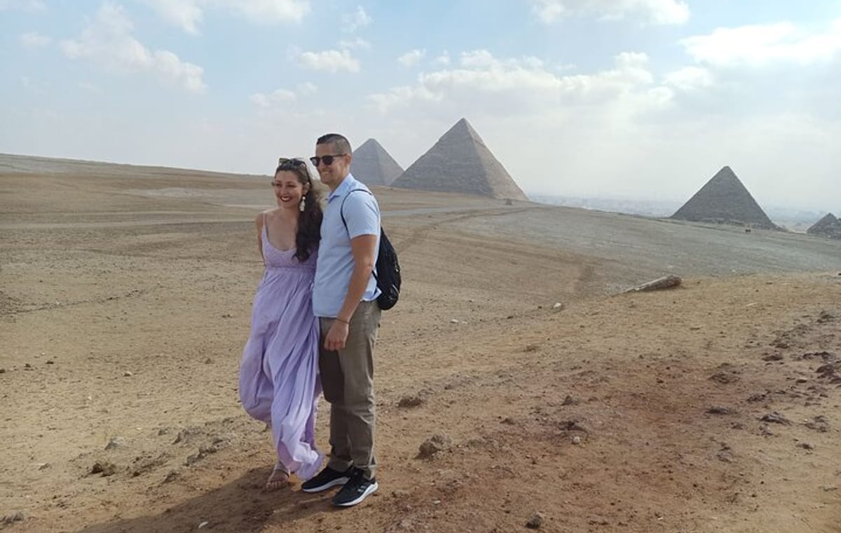 Private Tour Giza Pyramids Sphinx Camel Ride