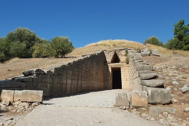 Day tour to Ancient Olympia,Ancient Sparta Mycenae Including Meal