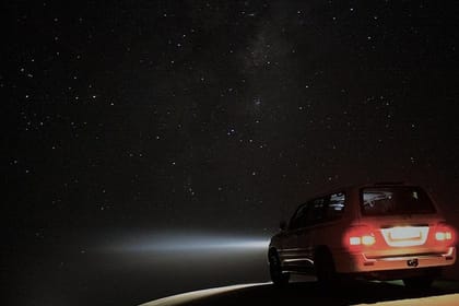 Doha Night Desert Safari Camel Ride Dune Bashing with Transfer