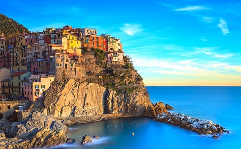 Colours of Cinque Terre by Train, Private Tour