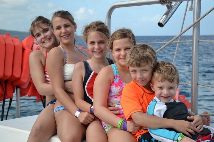 Discover the incredible Caribbean underwater world with a perfect snorkeling stop on your Montego Bay Catamaran tour to Explore Reefs!