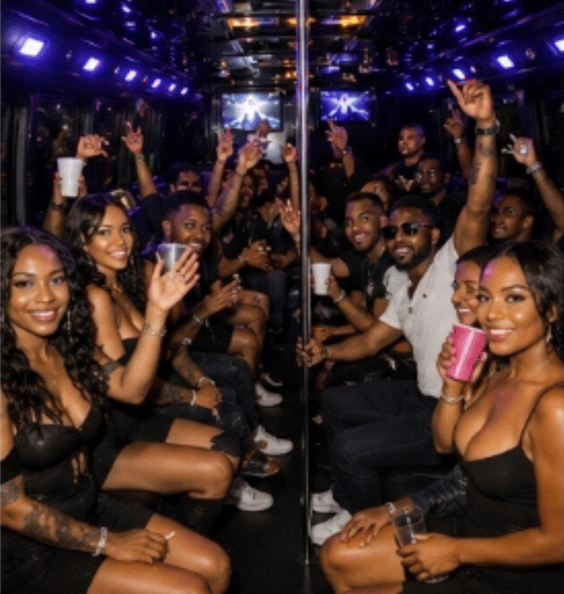 St. Maarten Private VIP Party Bus Rental up to 25 Guests photo 3