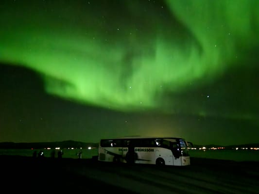 Private Winter Golden Circle Tour with Northern Lights