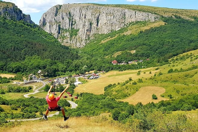 CLUJ ADVENTURE TOUR ! ZIP LINE and HIKE 2