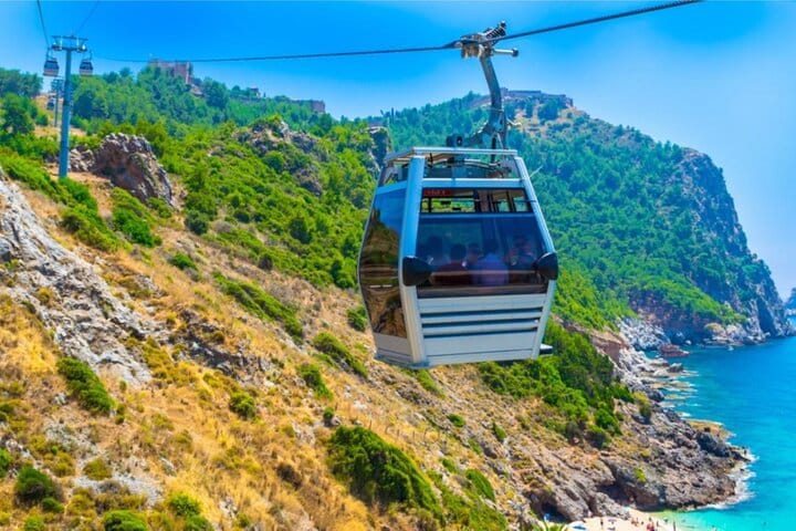 Alanya City Tour with Cable car, Boat tour and Lunch from Side 6