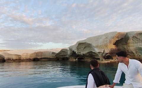 Private Sailing Tour of Milos Coastline from Adamas