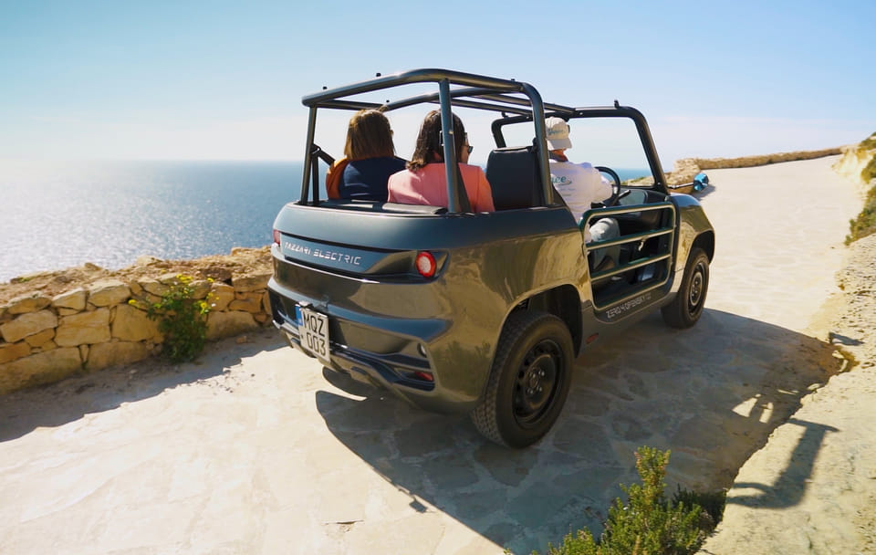 Gozo eJeep Self-Drive Tour with Comino Mini Cruise