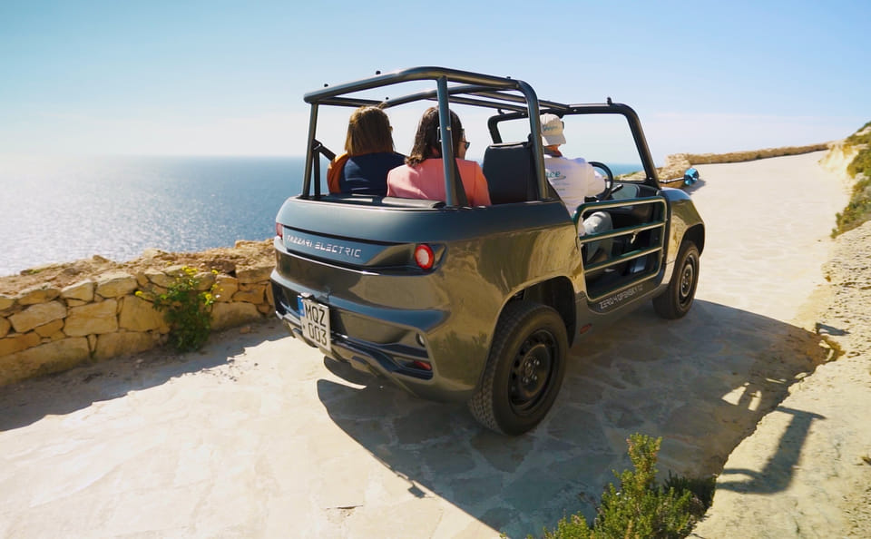 Gozo eJeep Self-Drive Tour with Comino Mini Cruise