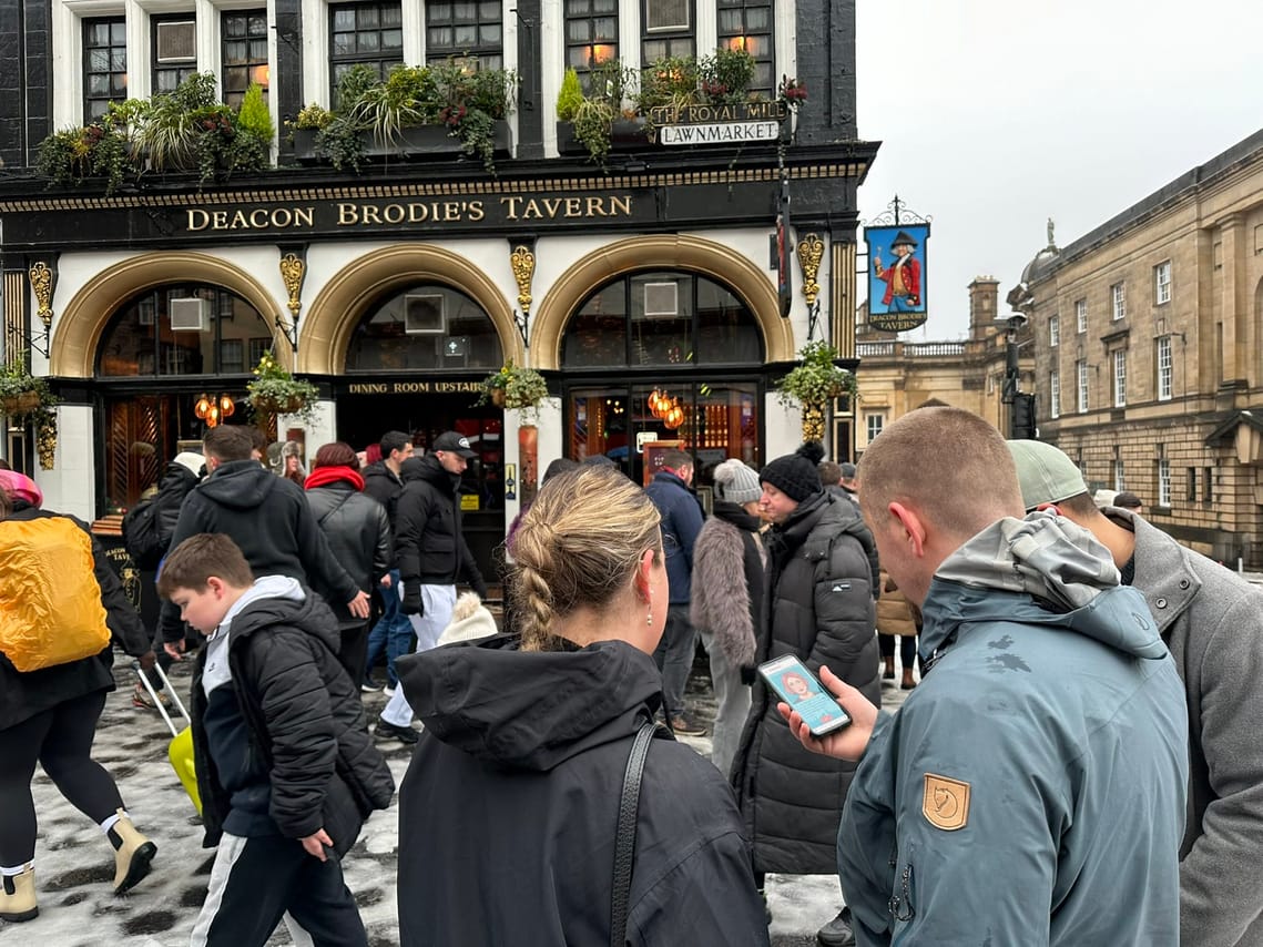 Secrets of Edinburgh Self-Guided Exploration Game Tour 5